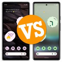Comparativa Pixel 7a vs Pixel 6a